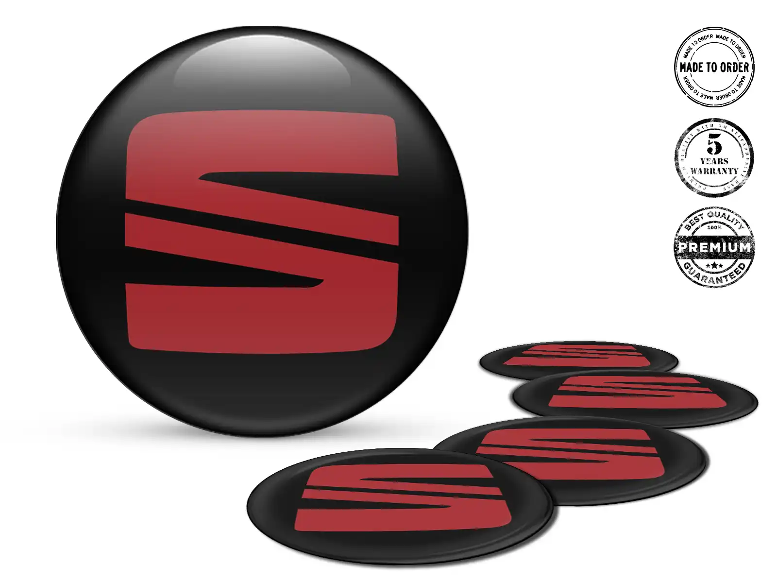 Seat Felgendekoration Ausgabe Individuelle Silikonsticker